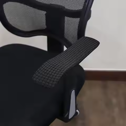 1 Pair Office Chair Armrest Cover Removable Elastic Washable Waterproof Fabric Elastic Half Pack For