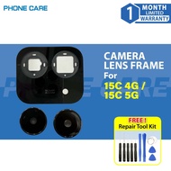 PhoneCare Camera Frame Lens For REDMI 15C 4G / REDMI 15C 5G, | With Glass Lens