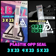 Opp Plastic 3x23 3.5x23 4x23 5x23 6x23 Souvenir & Handycrafts - Opp Plastic 3 x 23 3.5 x 23/ 4 x 23/