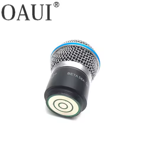 Replacement Cartridge Capsule Head for Shure Microphone System BETA58 BETA58A PGX4 SLX4 Wireless Mic