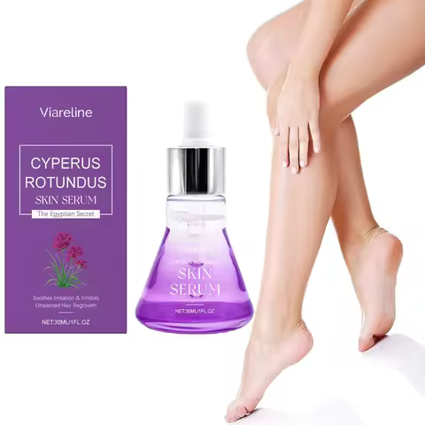 Cyperus Rotundus Skin Serum, Cyprus Rotundus Oil for Hair Reducing,Natural Gentle Shaving Oil for Wo