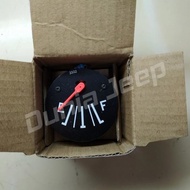 Ampere Meter Gasoline . Original Jeep CJ7 Fuel Gauge