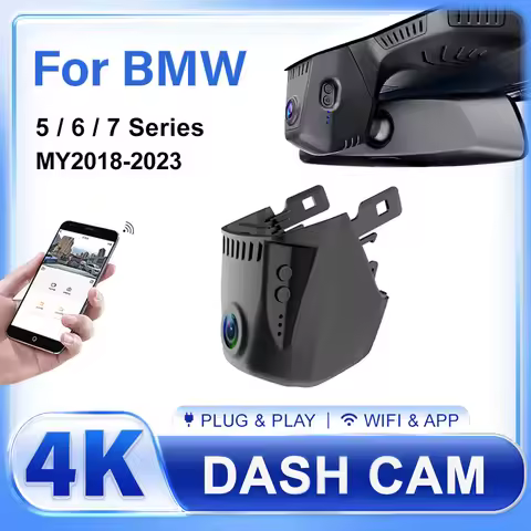 Car DVR for BMW 5 Series,6 Series GT,7 Series,G30 G31 G32 G11 2018 to 2023,Plug and Play Dash Cam 4K