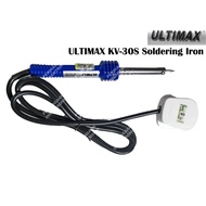 ULTIMAX KV-30S Soldering Iron Soldering Gun 30W Pateri Besi  Sirim Certified with SIRIM Plug Top KV3
