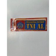 Tni Al's Large Family Long PVC Sticker | Army Long Glossy PVC Sticker (1pcs)