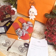 ️ Used Like New Hermes sandal Rouge bordeaux Size 38 Second Hand Very Smooth Suitable For Feet 24-24