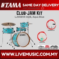 Tama LJK48H4 Club-Jam Kit 4-pieces Basic Kit Drum Set, Cymbals Not Included (ClubJamKit LJK48H4)
