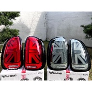 Mini cooper R60 countryman union jack tailight R60 union jack tail lamp R60 tail light lampu belakan