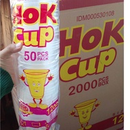 HOK BRAND 12 OZ FLAT CUP SCREEN PRINTING (4 GRAMS)