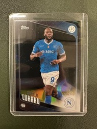 足球 盧卡古 Romelu Lukaku 拿坡里 限10 2025-26 Topps UCC Flagship Napoli CP Black /10 足球卡 Soccer Card 羅馬 Roma 