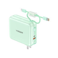 [ชาร์จเร็ว 35W] VEGER Powerbank รุ่น VPC20-03PD PRO 20000mAh PD35W Fast Charging QC3.0 มีสายในตัว Ty