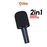 OLIKE MIC KARAOKE BLUETOOTH MICROPHONE WIRELESS PORTABLE SPEAKER KM1