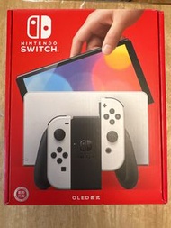 Nintendo Switch oled 主機白色(香港行貨)