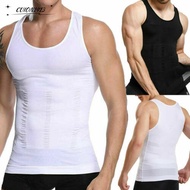 CUION1413KD Compression Vest Sports Shirt Men Slimming Men's Shapewear