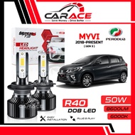 SHUTTLE LAB LED Perodua Myvi 2018-Present H4 H8/H11 9005/HB3 Car LED Headlight Bulb Headlamp Hi/Lo B