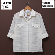 PRELOVED KEMEJA BASIC TARTAN VINTAGE PREMIUM SECOND PL [ Violetta Thrift ]