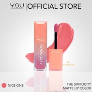 Y.O.U YOU The Simplicity Matte Lip 05. Nice One