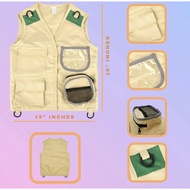 [ jojokids ] kids safari costume explorer zoo keeper kids costume explorer profession