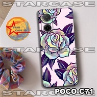 Softcase poco c71 /S5/ cartoon Motif poco c71/casing poco c71/silicone