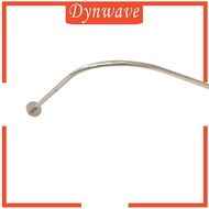 [Dynwave] 304 Stainless L-shaped Corner Shower Curtain Rod Rack Drill No Installation,