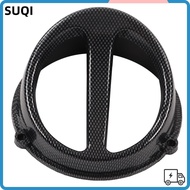 LUCKY-SUQI Motorcycle Air Scoop Cover, Carbon Fiber Style Replacement Part Engine Cooling Fan Cover,