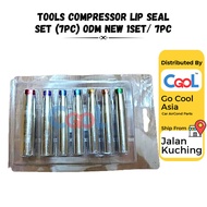 TOOLS COMPRESSOR LIP SEAL SET (7PC) ODM NEW 1SET/ 7PC