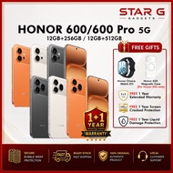 Honor 600 / Honor 600 Pro 5G (12GB+256GB/512GB) | 100% HONOR Original New Set Malaysia
