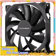 【D&F】TEUCER AF14025 PC Cooling Fan 4PIN PWM 140mm Computer Case Cooling System Fan Low Noise PC Game