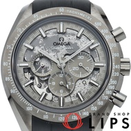 歐米茄超霸系列月之暗面灰側計時碼錶 44.25毫米 超霸系列月球錶月之暗面 310.92.44.50.06.002 帶盒保固卡 陶瓷/橡膠錶帶 男士腕錶 透明錶盤 成色極佳 [全新]