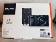 雙鏡 Sony Alpha 6000 雙鏡頭套裝 A6000 前 A6400 A6700