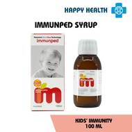 Immunped Syrup 100ml (EXP OCT 2026) (Vitamin C + Zinc for Kids)