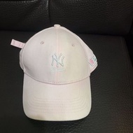 正版洋基MLB淺粉老帽棒球帽