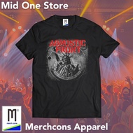 M78 AGNOSTIC FRONT BAND T-SHIRT/ OUTER SIZE MERCHCONSTAG DISTRO MUSIC T-SHIRT/