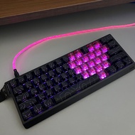 Transparent Light through 4.0 Line Height Adaptation MAD60 Ace68 Made68 EZ60 Night Devil Keycaps Com