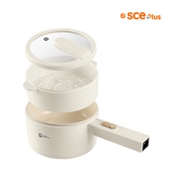 SCE Plus Electric Multifunction Cooker หม้อไฟฟ้า 1.6 ลิตร แถมฟรีหม้อนึ่ง-รุ่น EP1