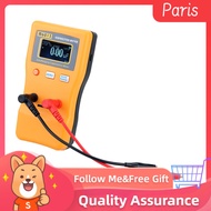 Superparis M6013 V2 Capacitance Meter High Precision Capacitor Tester with 128x64 LCD 5 Digit Readin