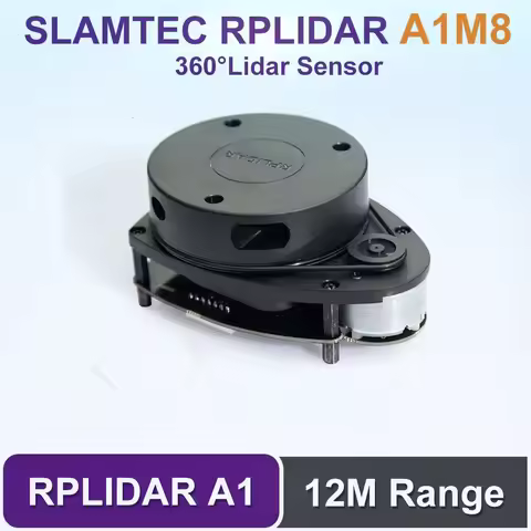 Slamtec RPLIDAR A1 2D 360 Degree 12m Scanning Radius A1M8 LIDAR Sensor Scanner for Bstacle Avoidance