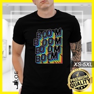 🔥 Baju Tshirt BOOM BOOM BOOM BOOM Unisex + Plus Size 🔥