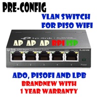 TPLink SG105E Vlan Switch (Pre-Configured) VLAN TAG ID 22