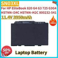 New 11.4V 3950mAh SN03XL ST03XL Laptop Battery for HP EliteBook 820 G4 G3 725 G3G4 HSTNN-I34C HSTNN-