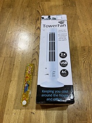 Tower Fan USB 桌上型迷你大廈扇 涼感電風扇