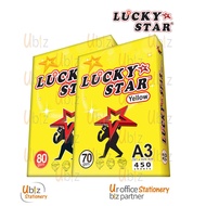 Lucky Star A3 Paper 70gsm/80gsm (450 sheets)