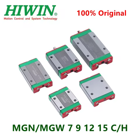 original Hiwin MGN7C MGN9C MGN12C MGN15C MGN7H MGN9H MGN12H MGN15H MGW9C MGW12C MGW15C MGW9H MGW12H 