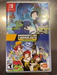 《聖誕禮物首選》全新 Switch NS遊戲 數碼暴龍 數碼寶貝物語 網路偵探駭客追憶 完全版 Digimon Story Cyber Sleuth [Complete Edition] 美版英文版