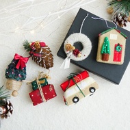 【聖誕節】聖誕裝飾小物 6件組