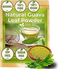 FreshDrinkUS, Premium 1.1oz Guava Leaf Powder, 100% Natural &amp; Pure from Guava Dried Leaves, Guava Leaf Tea, No Additives, No Gluten, Vegan.