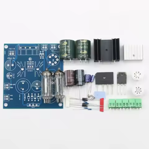 High Voltage Filament Filter Power Supply Board Kit For Tube Preamp /Power Preamp 6Z4 Tube Rectifica