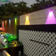 SONAR RGB Wall Light, Energy-Saving Gradient Glow Solar Wall Light, Facade Lighting Wall-Mounted Wat