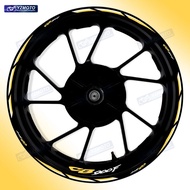 For Honda CB900F CB 900F Motorcycle 17 Inch Front Rear Wheel Sticker Racing Decal Reflective Decorat