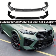Suitable for BMW X6M F96 LCI 2024+ front lip, front spoiler, small body kit exterior modification